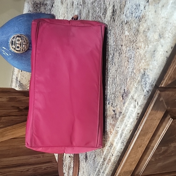 DOONEY & BOURKE  RED  NYLON SATCHEL  TOTE - Picture 9 of 12